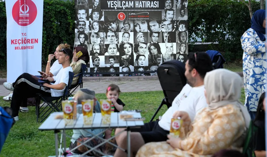 Keçiören’de Yaz Akşamları Yeşilçam’la Şenleniyor