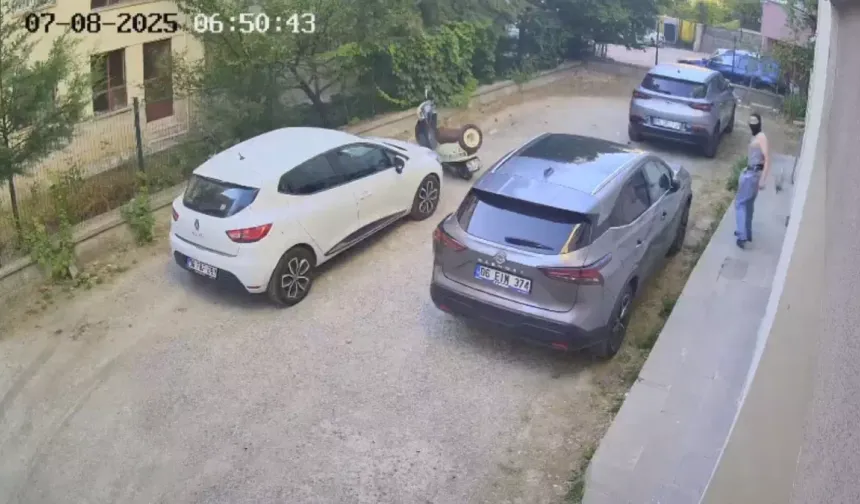 Ankara'da Motosiklet Hırsızlığı