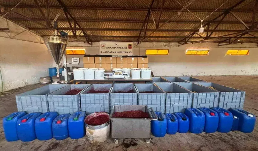 Ankara'da Kaçak Nargile ve Tütün Operasyonu
