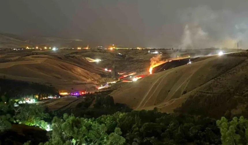 Eymir'de Yine Yangın Çıktı