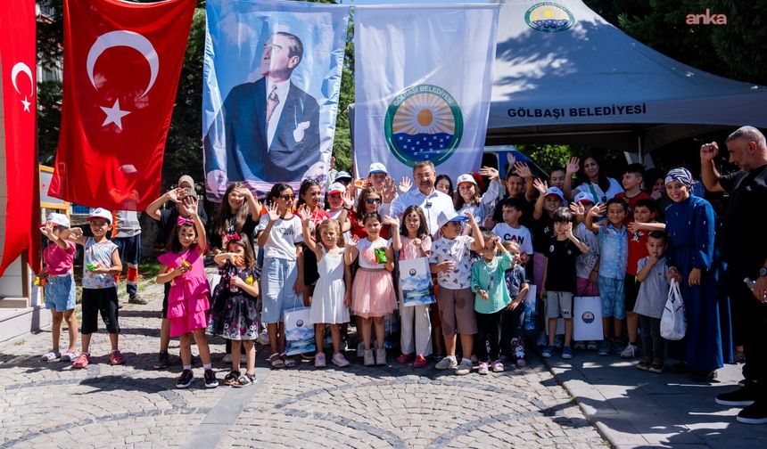 Gölbaşı Belediyesi'nden Çevreye Duyarlı Nesiller İçin Anlamlı Etkinlik