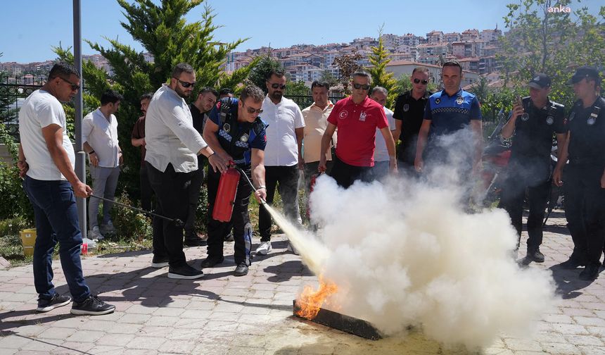 Keçiören Belediyesi Personeline, Afet ve Yangın Eğitimi