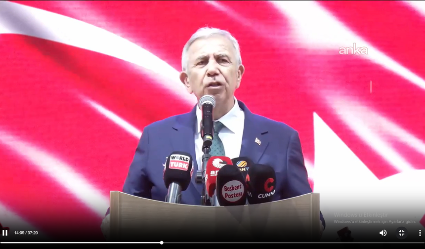 Mansur Yavaş: Sokakta Herkesin; Polisin, Adliyenin Adaletinden Emin Olduğu Bir Sistemi Mutlaka Kuracağız