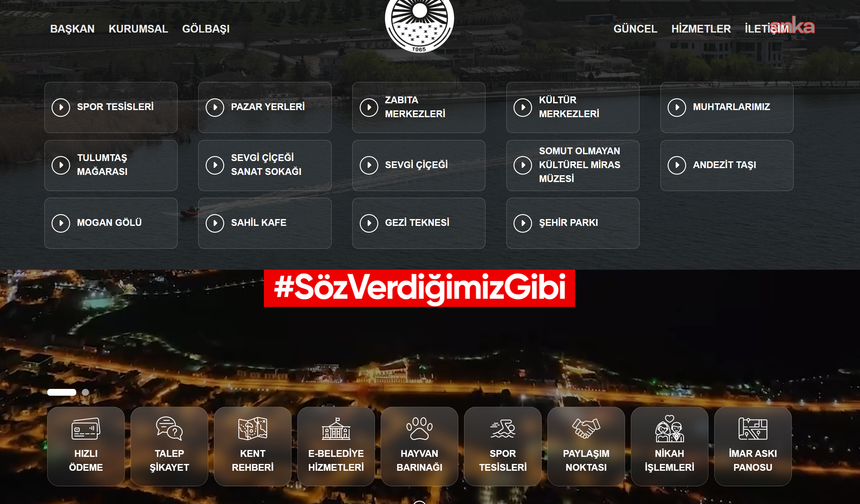 Gölbaşı Belediyesi, Resmi Web Sitesini Yeniledi