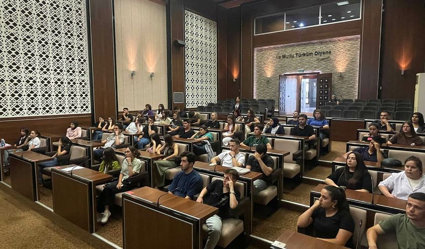 Keçiören Belediyesi’nden Stajyer Öğrencilere İş Güvenliği Eğitimi