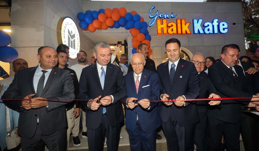 Yenimahalle'de Yeni Halk Kafe Kapılarını Açtı