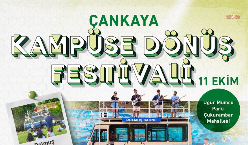 Çankaya Belediyesi, “Kampüse Dönüş Festivali” Düzenliyor