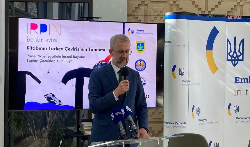 Ukrayna Ankara Büyükelçiliği’nde “İrpin- Benim Evim” Kitabı Tanıtıldı