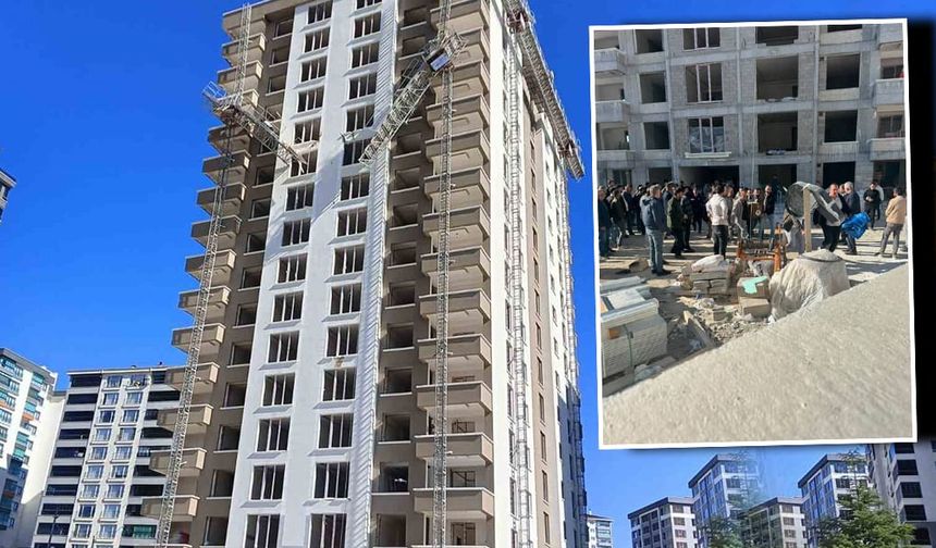 Ankara'da İnşaat Faciası: Yük Asansörü İkiye Bölündü, İki İşçi Öldü