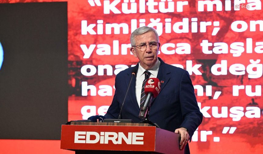 Mansur Yavaş: "Tarihinde İlk Kez Projeye Hibe Veren Değil, Kaliteli Projeyi Üreten Bir Süreç Başlattık"