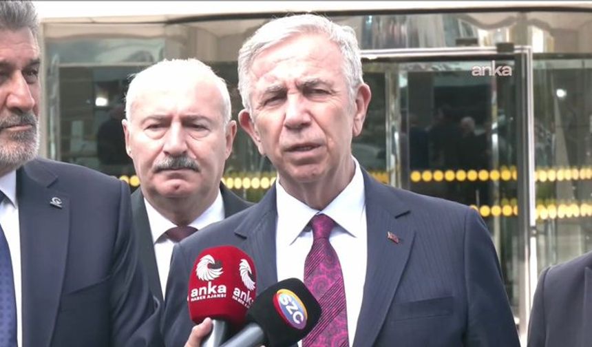 Mansur Yavaş: Hukukun Üstünlüğü Yer Alacak Ya da Yok Olacağız