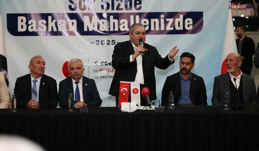 Keçiören Belediye Başkanı Özarslan, Aktepe'de Kentsel Dönüşüm Müjdesi Verdi