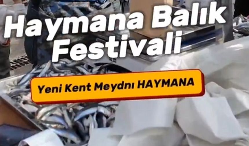 Haymana'da Balık Festivali: 2 Ton Balık Ekmek İkram Edildi