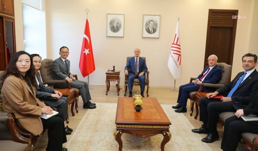 Çin’in Ankara Büyükelçisi'nden, YÖK Başkanı'na Ziyaret