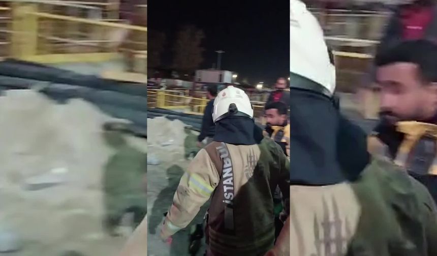 İstanbul'da Metro İnşaatı İskele Çökmesi Olayında 2 Tutuklama