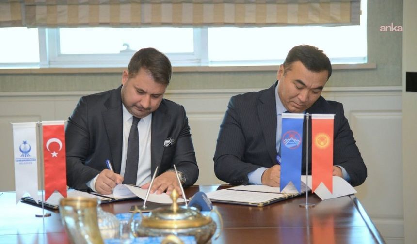 Kahramankazan ile Kırgızistan Narın Arasında "Kardeş Şehir" Protokolü