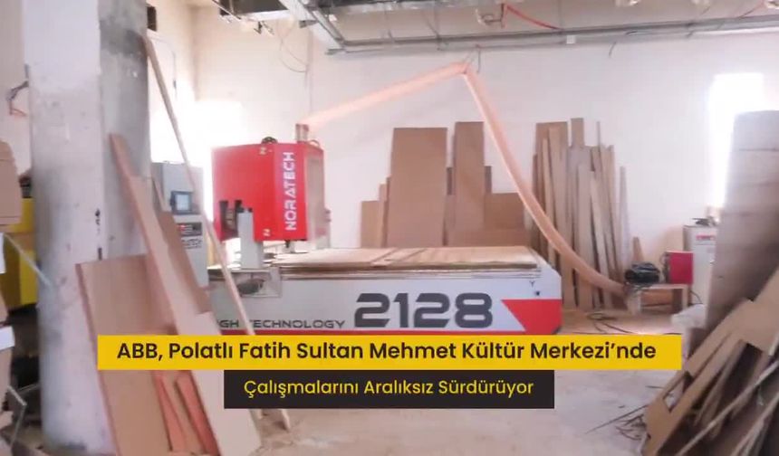 Mansur Yavaş'tan Polatlı’ya Kültür Merkezi