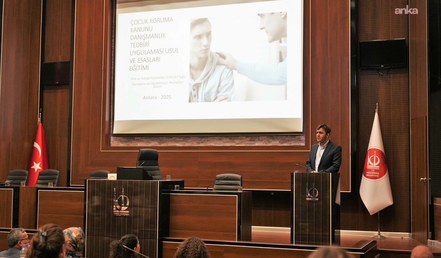Keçiören Belediyesi'nden "Çocuk Koruma Kanunu" Eğitimi