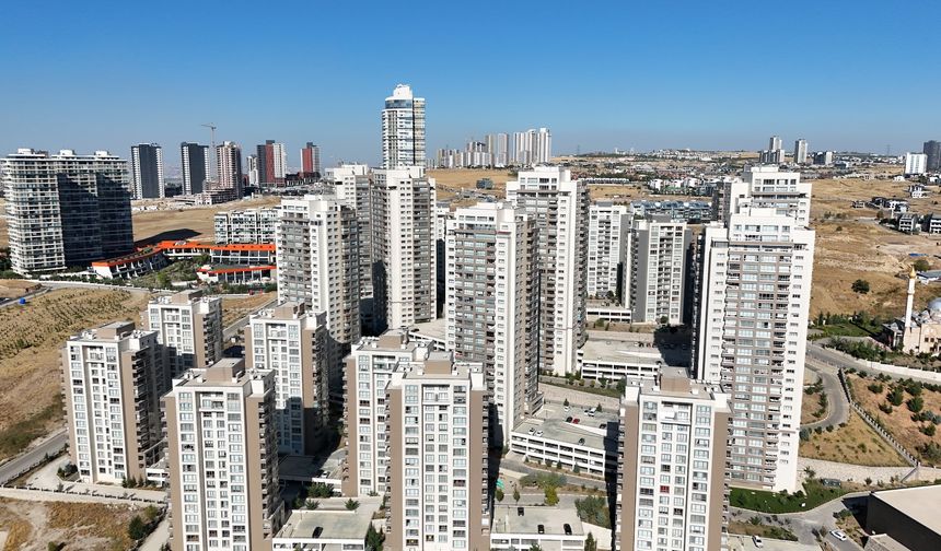 Ankara'nın Satılık Konut Arzı 90 Bine Yükseldi