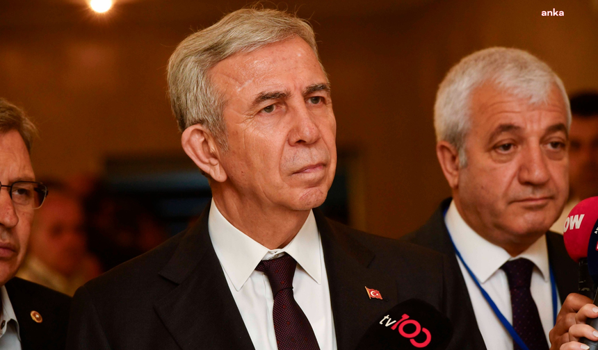 Mansur Yavaş'tan Soruşturma İznine Sert Tepki