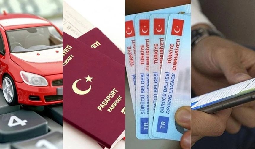 Ehliyet, Pasaport, Trafik ve MTV: İşte 2026’da Geçerli Olacak Yeni Ücretler