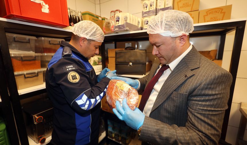 Yenimahalle’de Fast Food İşletmelerine Sıkı Denetim