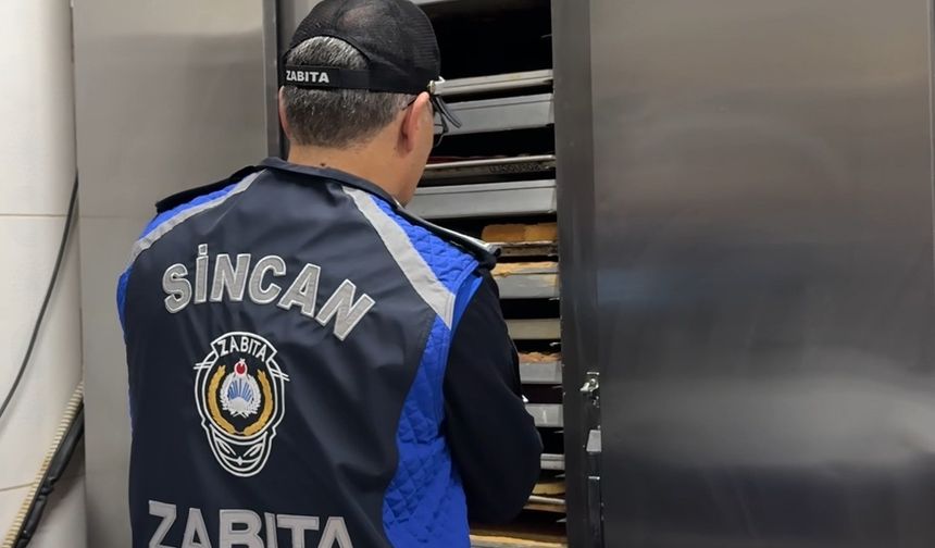 Gıda Zehirlenmesi Vakalarına Karşı Sincan'da Denetim