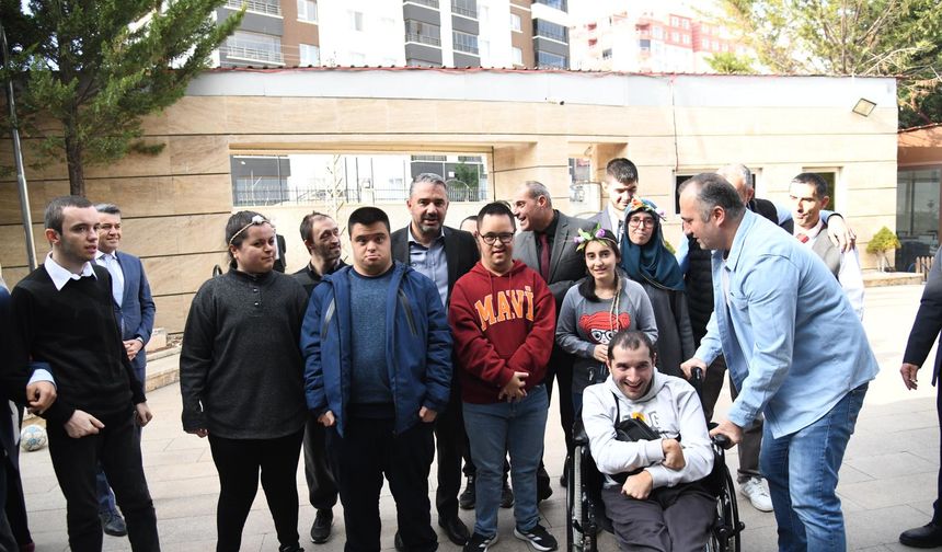 Pursaklar'da Özel Bireylere Özel Etkinlik