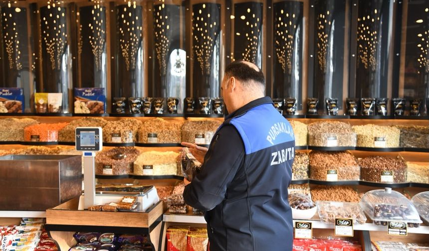 Pursaklar'da Yeni Yıl Öncesi Denetimler Arttı