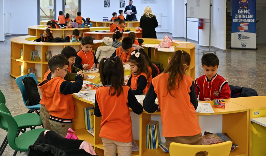 Ankara Büyükşehir Belediyesi Kütüphaneleri Şenleniyor: “Genç Zihinler Kütüphanede” Projesi Başladı
