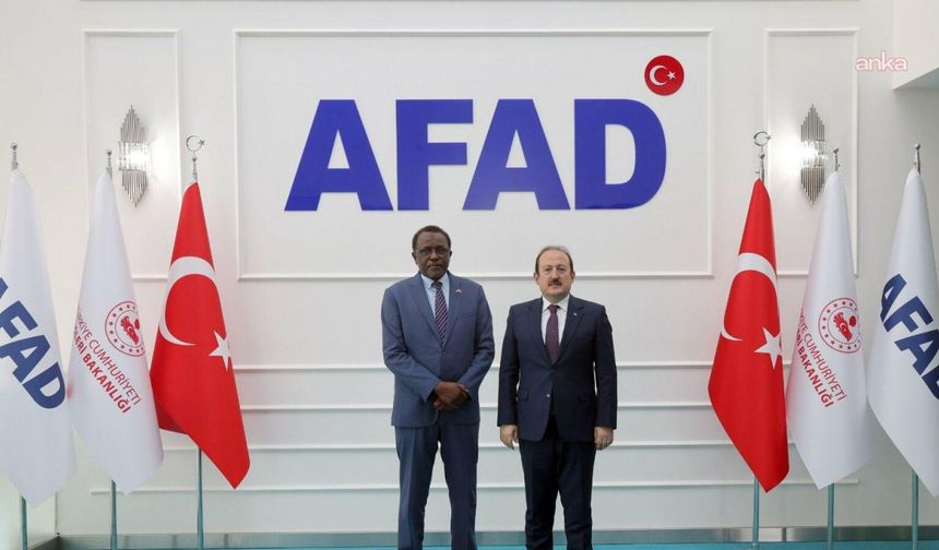 AFAD ile Sudan Ankara Büyükelçiliği Arasında Yardım Görüşmesi