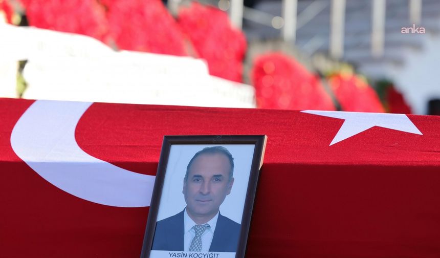 Şehit Polis Yasin Koçyiğit, Ankara'da Son Yolculuğuna Uğurlandı