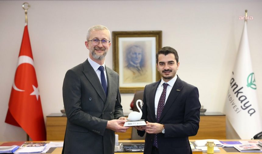 Ukrayna'nın Ankara Büyükelçisi'nden Çankaya Belediye Başkanı Güner'e Ziyaret