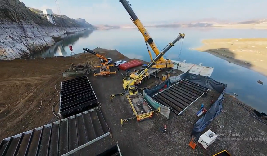 Mansur Yavaş'tan Kuraklıkla Mücadelede Kritik Adım: Çamlıdere Barajı’nda Yüzer Pompa Sisteminde Sona Yaklaşıldı