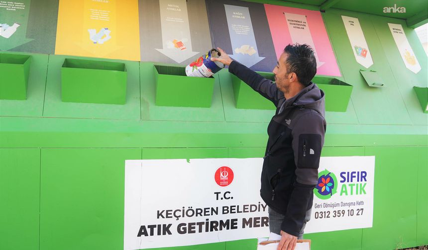 Keçiören’de 6 Farklı Atık Türü Düzenli Olarak Toplanıyor