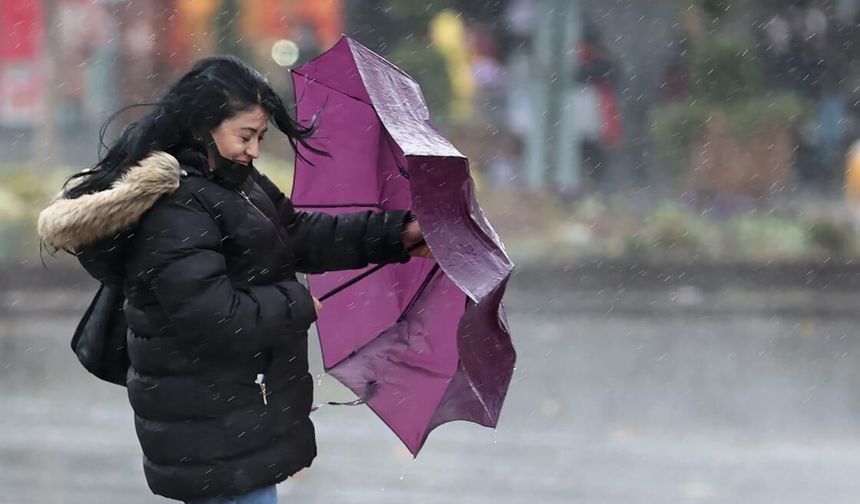 Ankara Valiliği'nden Kuvvetli Rüzgar ve Fırtına Uyarısı