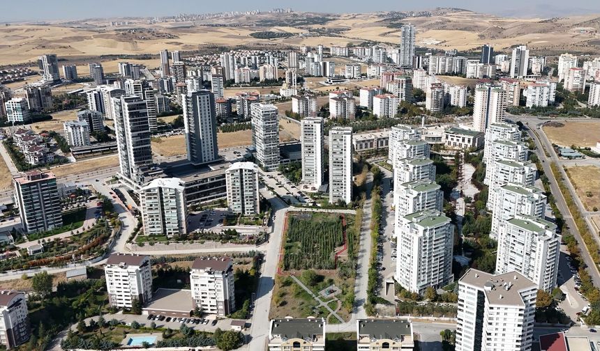 Ankara'da Ocak Ayında 10 Bin 207 Konut Satıldı