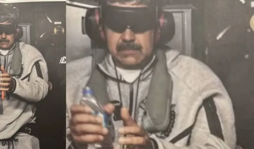 Esir Alınan Maduro'dan İlk Fotoğraf!