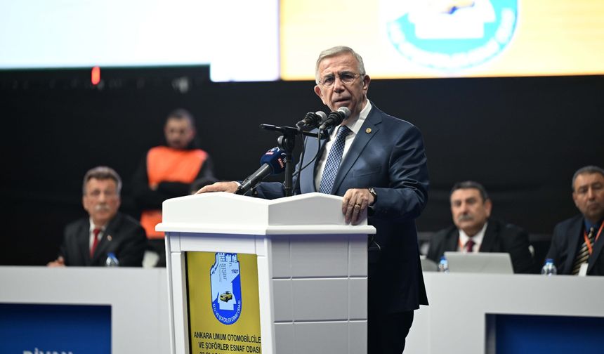 Mansur Yavaş: Bir Haftada Ankara'ya 700 Bin Dışardan Gelen Araç Var