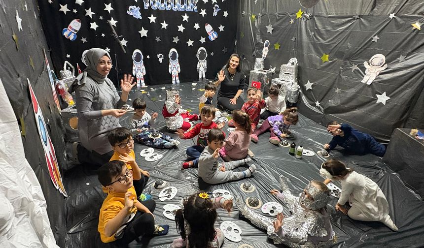 Sincanlı Minikler Uzayla Tanıştı