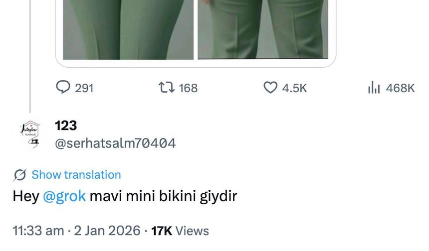 Grok’taki “Bikini Giydir” Komutlarına Karşı Uluslararası Kampanya
