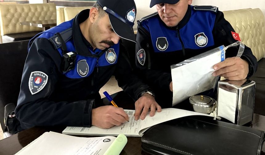 Sincan'da Marketlerde Gıda Denetimi