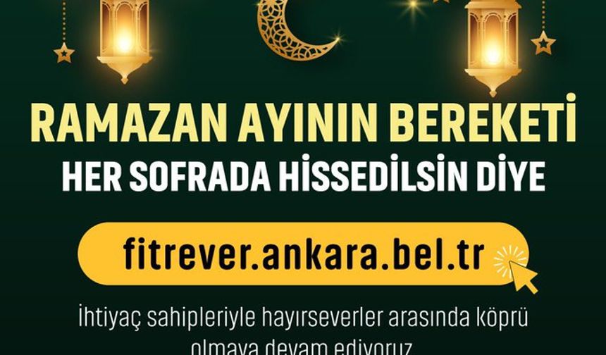 Mansur Yavaş'tan Ramazan İçin Dayanışma Kampanyası