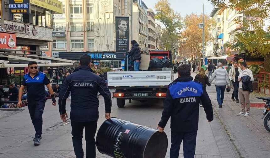 Çankaya Zabıtası Denetimleri Yayaları Önceliyor