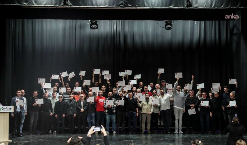 Çankaya’da "Baba Destek Programı" Mezunlarını Verdi