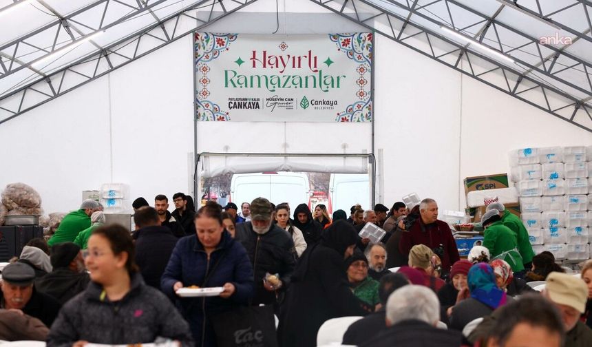 Çankaya'da Ramazanda 3 Noktada Dayanışma Sofrası Kurulacak