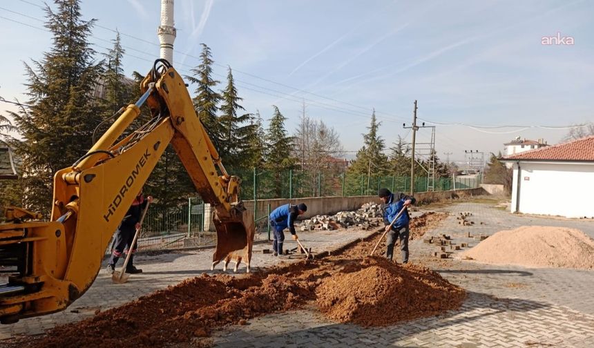 Kahramankazan'da Alt ve Üstyapı Çalışmaları Sürüyor