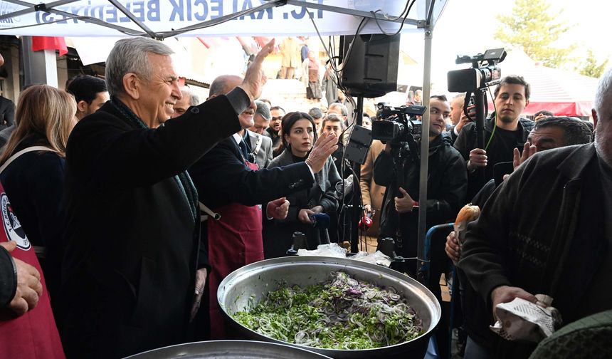 Mansur Yavaş Kalecik'te Hamsi Şölenine Katıldı