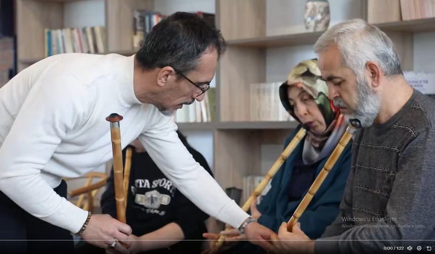 Ankara Büyükşehir Belediyesi Müzik Stüdyosu’nda Ney Kursu Başladı