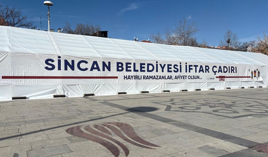 Sincan'da Ramazanda İftar ve Sahur Hizmeti